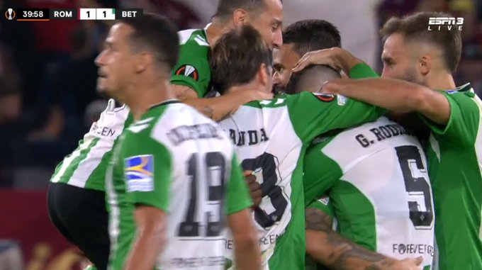 Hit Ligi Europy dla Betisu! "Verdiblancos" pokonali AS Romę, piękne bramki na Stadio Olimpico [WIDEO]