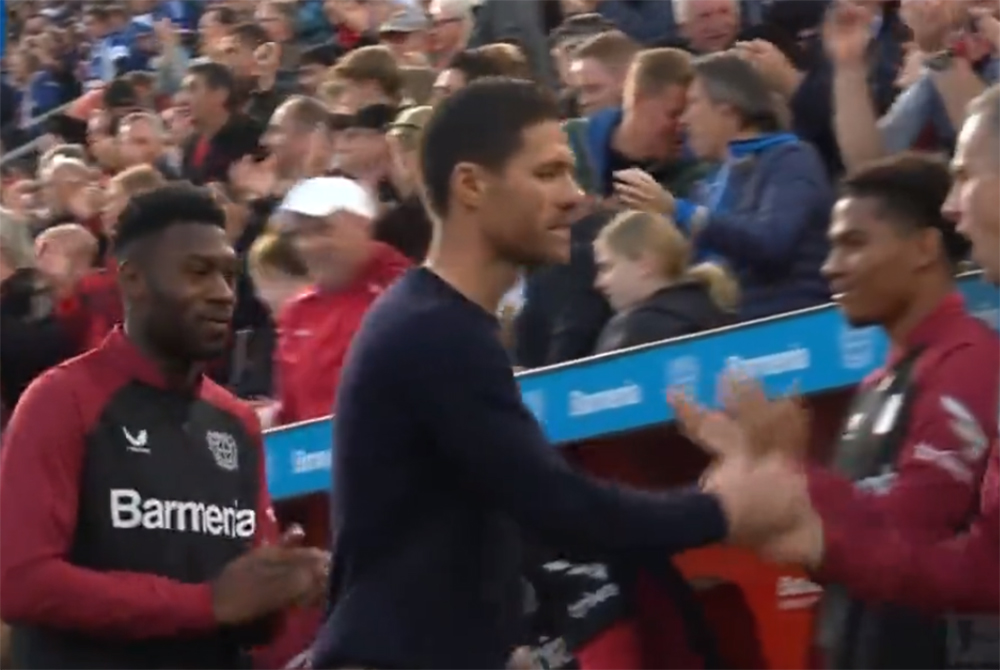 Mocne wejście Xabiego Alonso do Bundesligi. Leverkusen gromi w debiucie Hiszpana [WIDEO]