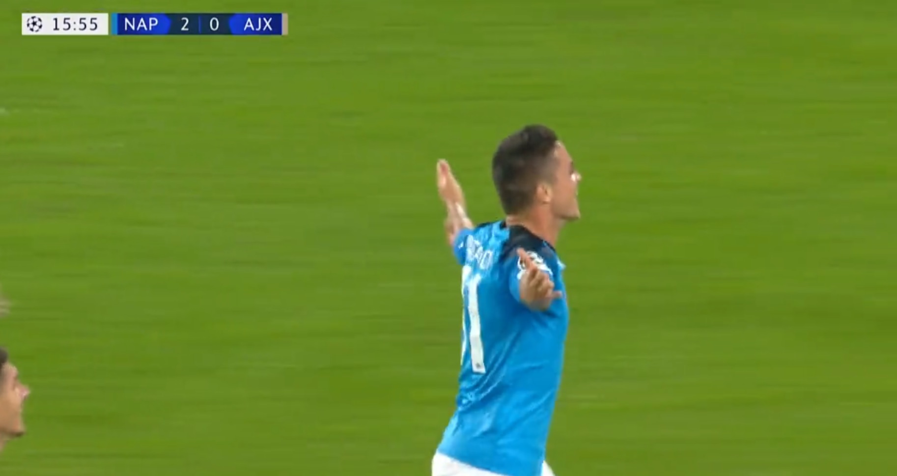 Napoli wciąż nie do zatrzymania w Lidze Mistrzów. Grad goli w meczu z Ajaksem, asysta Zielińskiego [WIDEO]