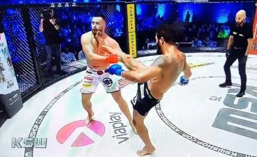 Potężny nokaut na gali KSW! Tomasz Narkun zdemolowany jednym kopnięciem [WIDEO]