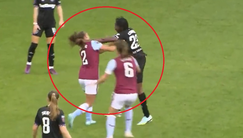 Bójka na meczu kobiecej Premier League. Zawodniczka West Hamu pomyliła boisko z bokserskim ringiem [WIDEO]