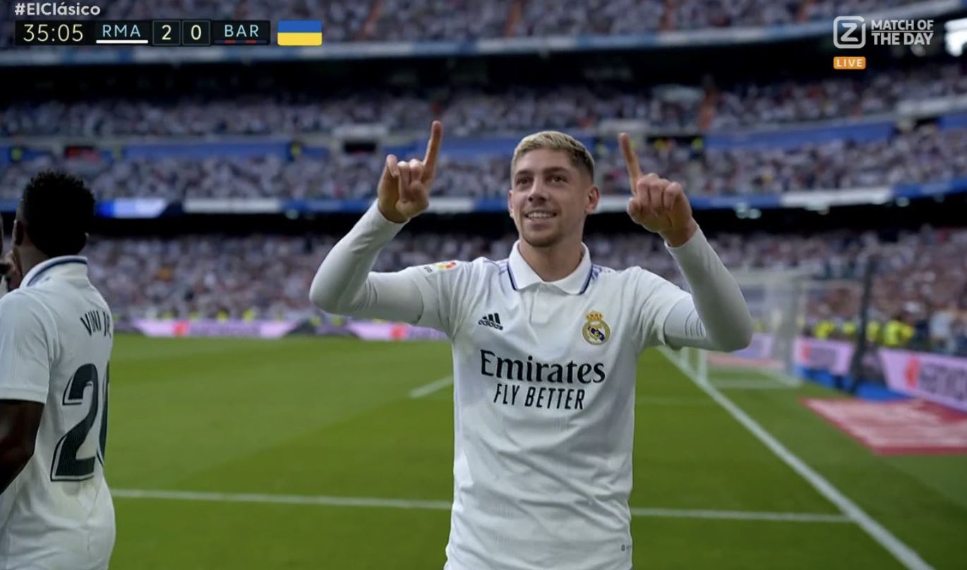 Real Madryt górą w El Clasico! Efektowna asysta Roberta Lewandowskiego nie wystarczyła FC Barcelonie [WIDEO]