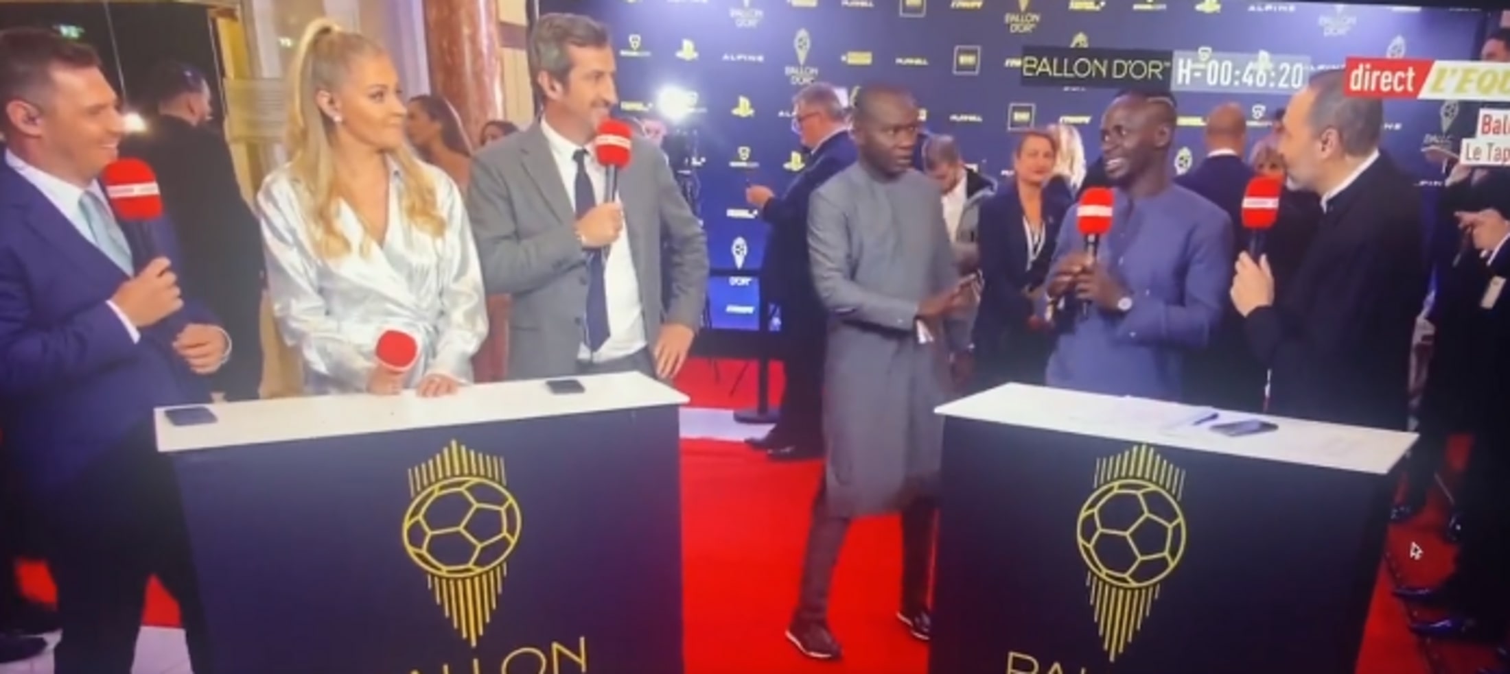 "Kto to jest?". Sadio Mane zaskoczony pytaniem o znajomość z byłym reprezentantem Polski [WIDEO]
