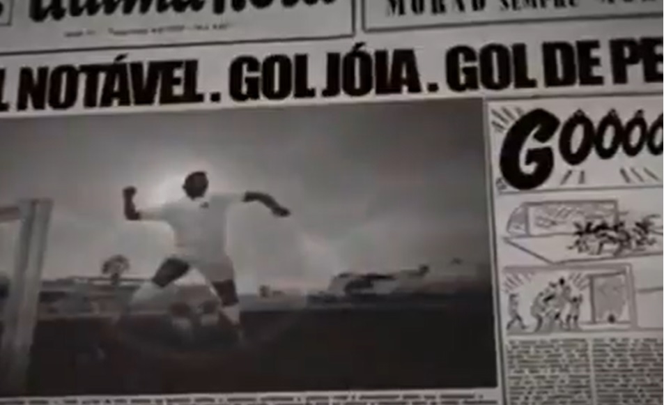 Tak miało wyglądać legendarne trafienie Pelego z Juventusem. Odtworzono słynnego gola z 1959 roku [WIDEO]