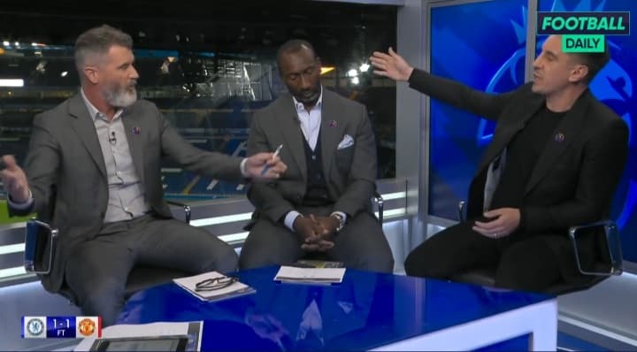 Sprzeczka Roya Keane'a i Gary'ego Neville'a. Eksperci nie zgodzili się w sprawie Cristiano Ronaldo