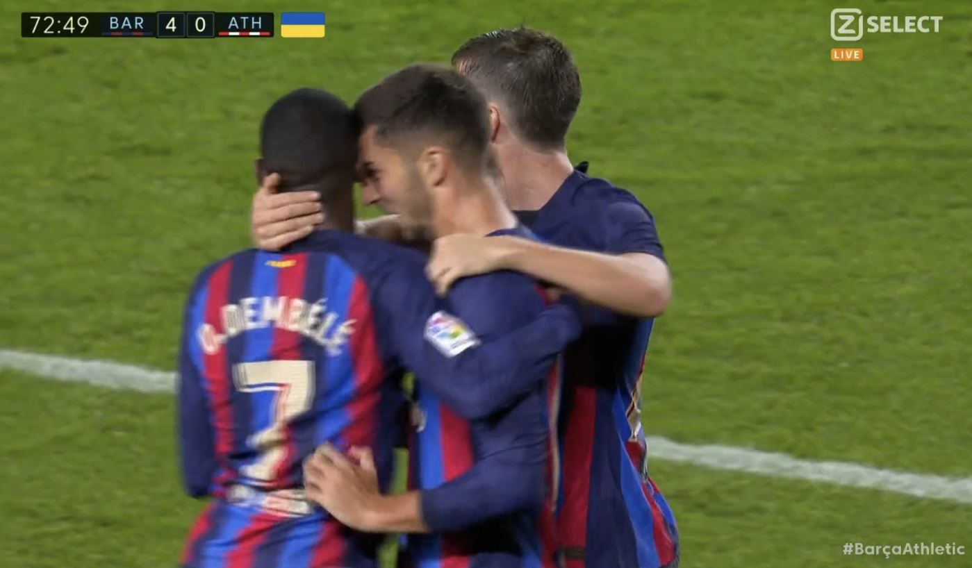 Lewandowski i Dembele zabawili się z Athletikiem Bilbao. Nieudany powrót Ernesto Valverde na Camp Nou [WIDEO]