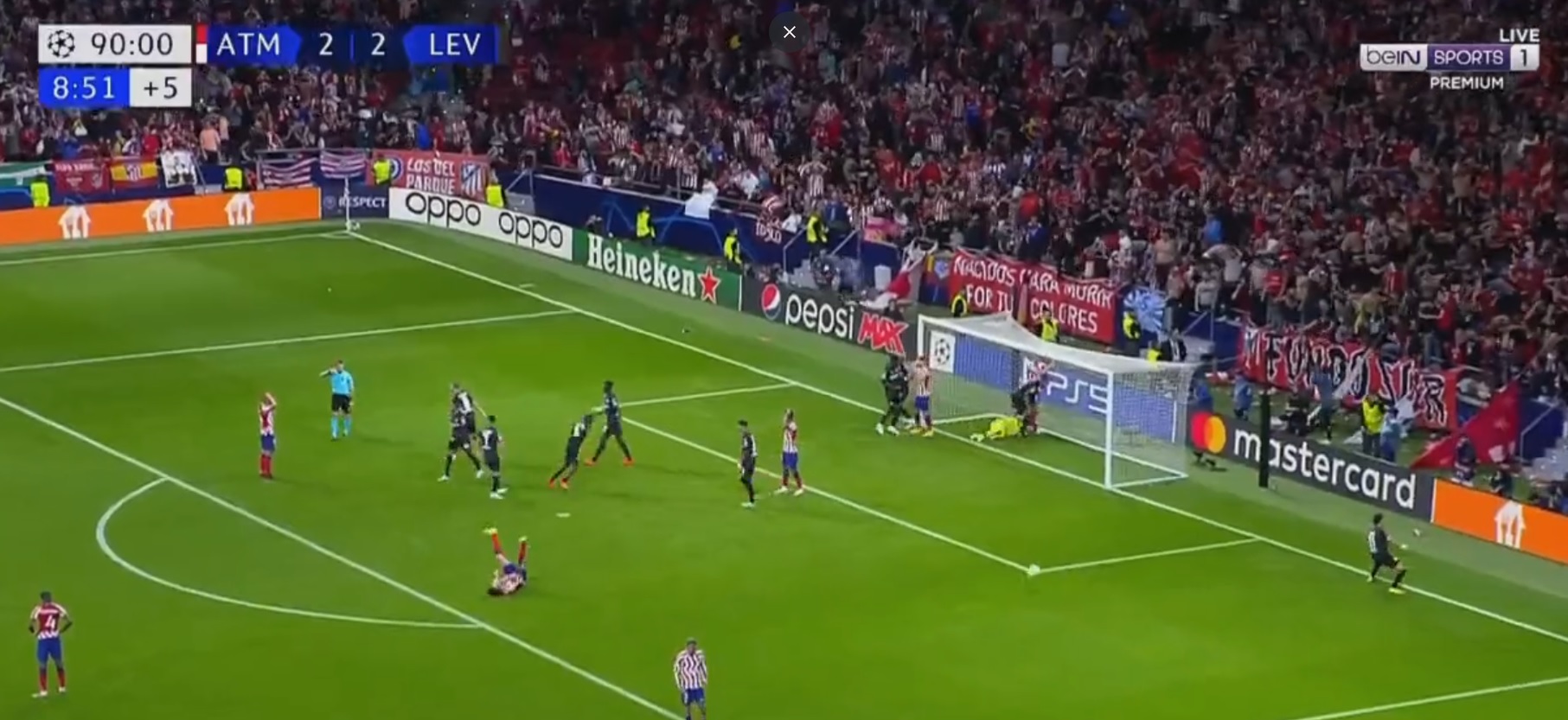 Kompletne szaleństwo w końcówce meczu Atletico! Zmarnowany karny i dwie dobitki w 99. minucie! [WIDEO]