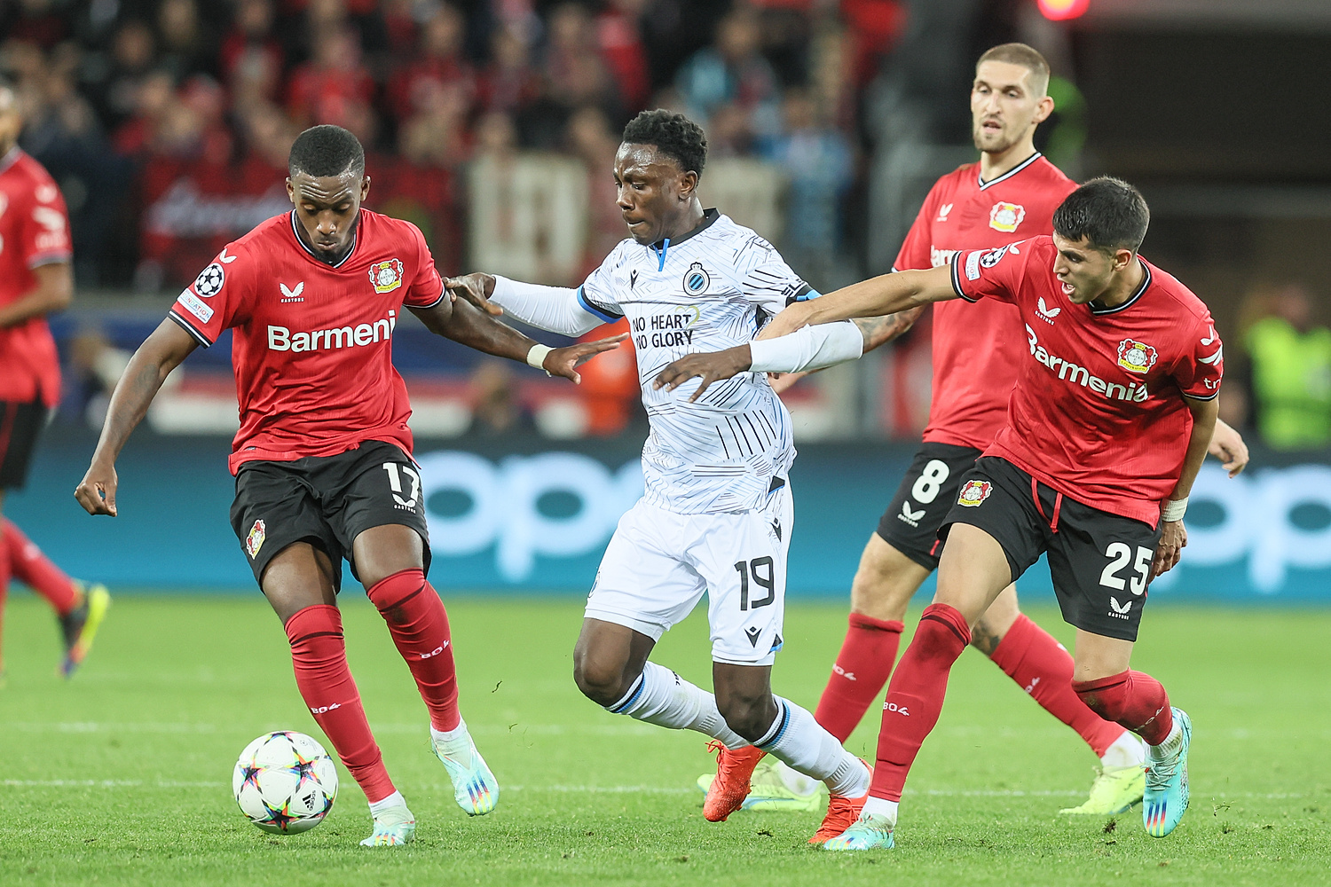 Bayer Leverkusen prześlizgnął się do Ligi Europy. Zwycięski remis z Club Brugge