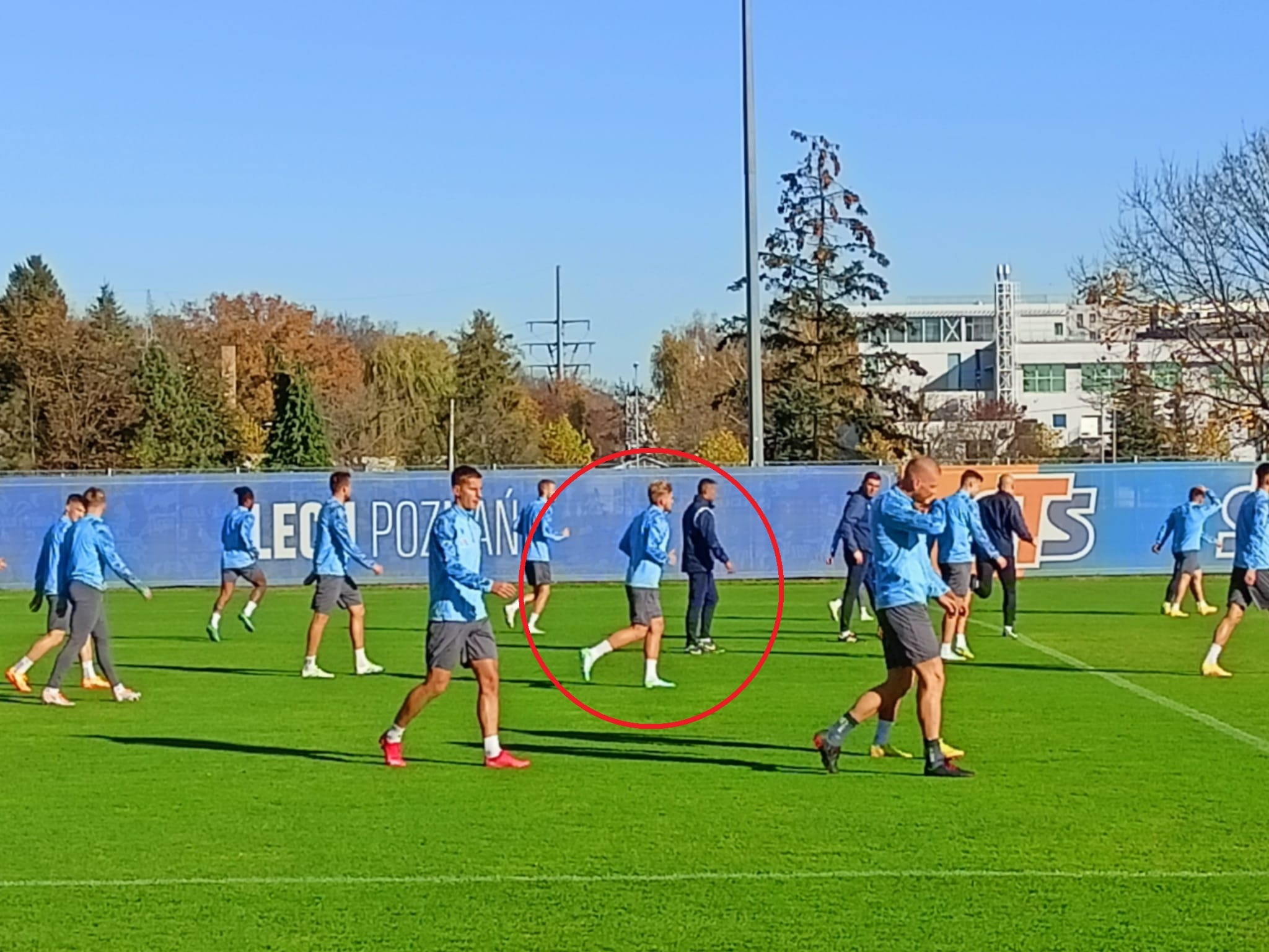 Kadrowicz trenuje z Lechem Poznań. Walczy o wyjazd na mundial [NASZ NEWS]