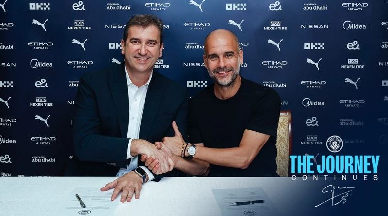 Pep Guardiola zostaje w Manchesterze City! Podano szczegóły nowej umowy. "Nie mogę być w lepszym miejscu"