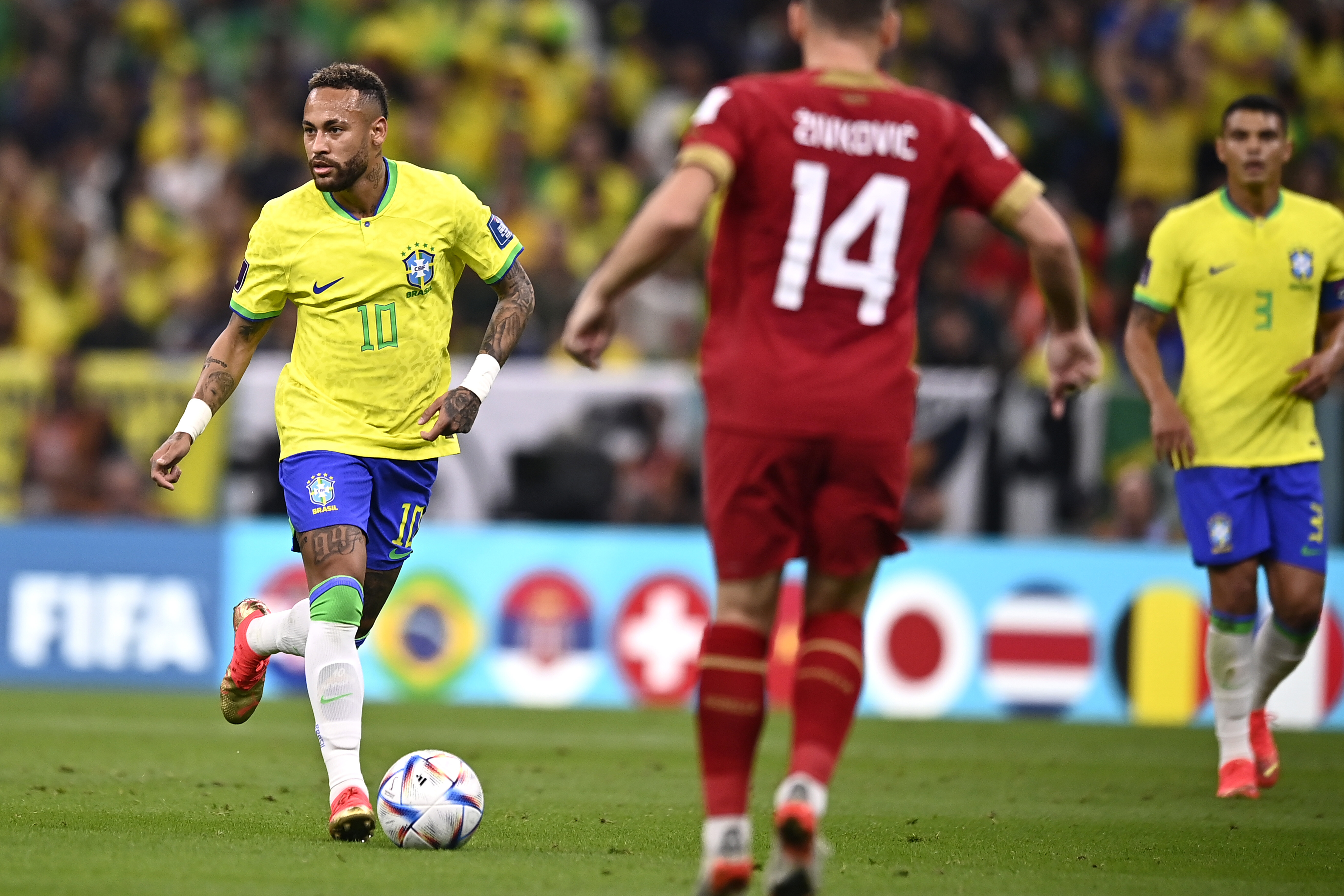 Składy na mecz Brazylia - Korea Południowa. Neymar wrócił do wyjściowej jedenastki "Canarinhos"