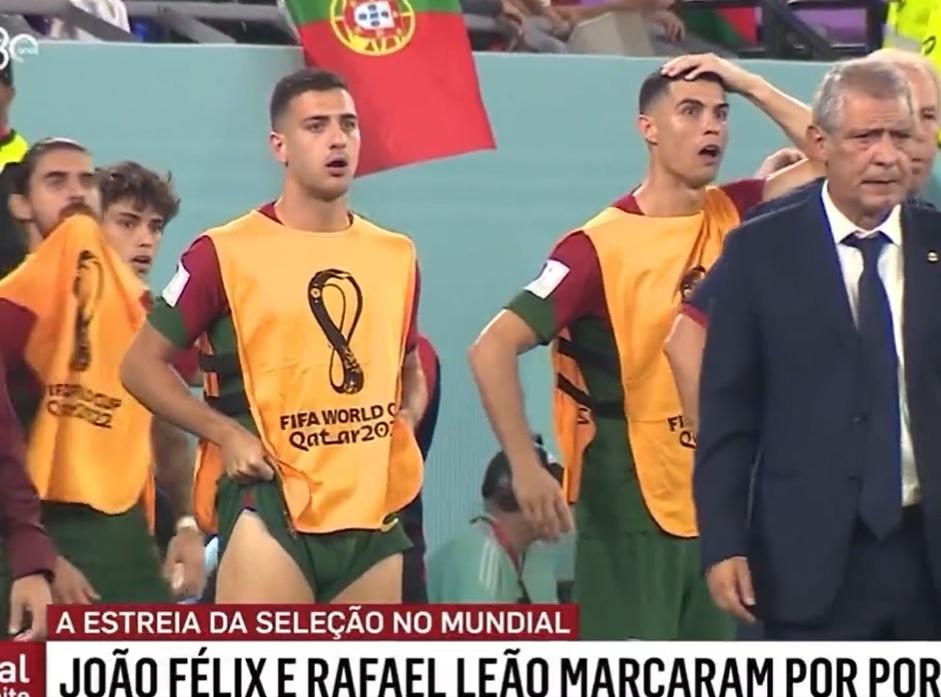 Portugalczycy nie mogli uwierzyć w to, co wyrabia ich bramkarz. Ronaldo tylko złapał się za głowę [WIDEO]