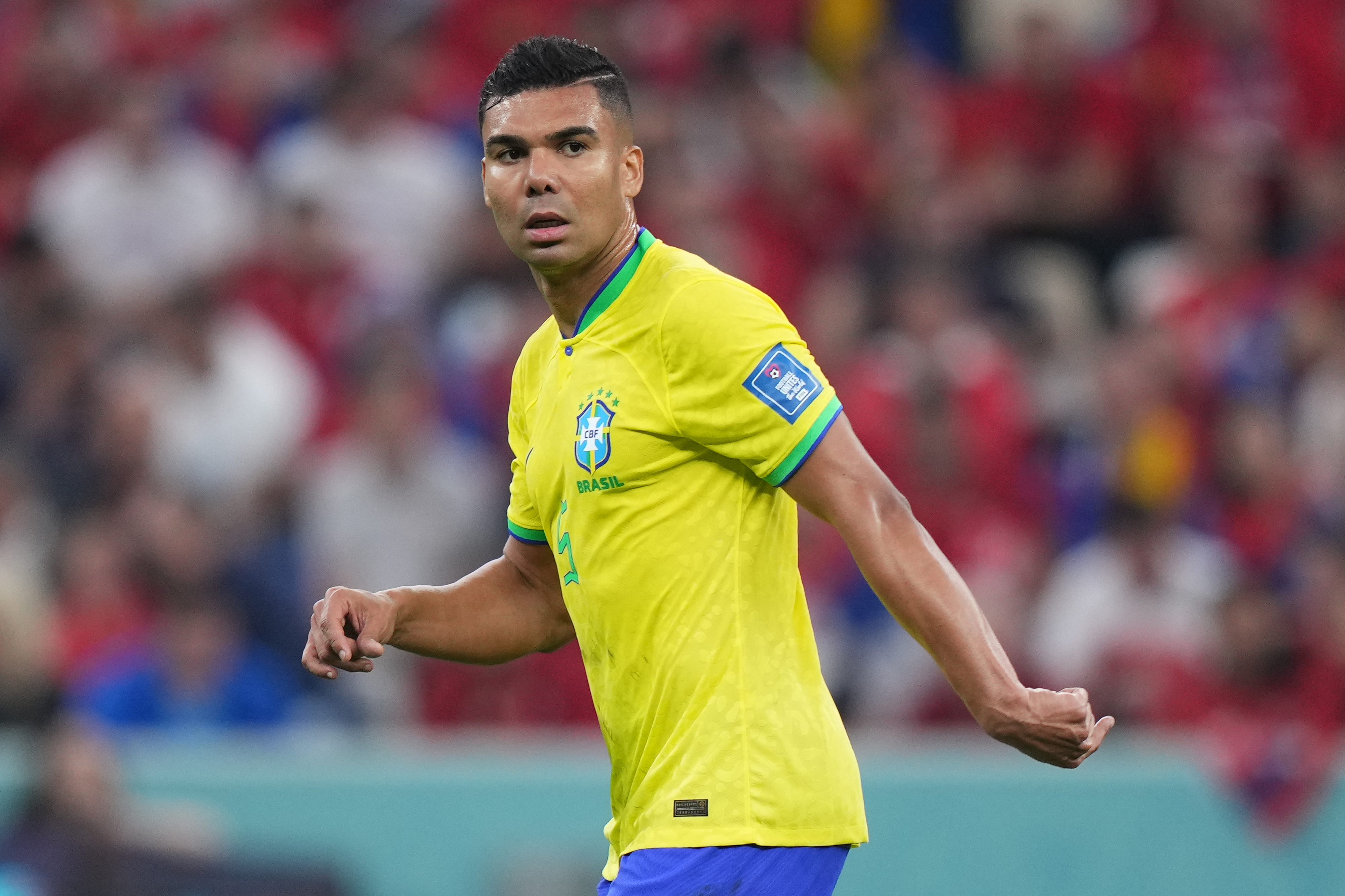 "Najlepiej gra mi się z Modriciem i Kroosem". Casemiro zażartował na konferencji prasowej