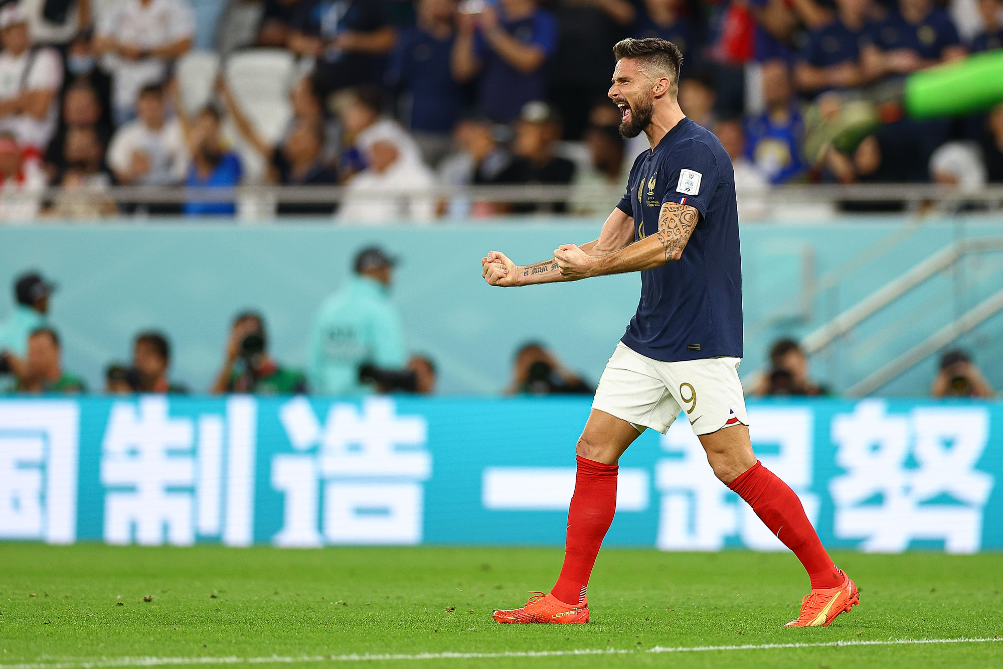 Olivier Giroud pobił rekord reprezentacji Francji. Historyczny gol snajpera w meczu z Polską [WIDEO]
