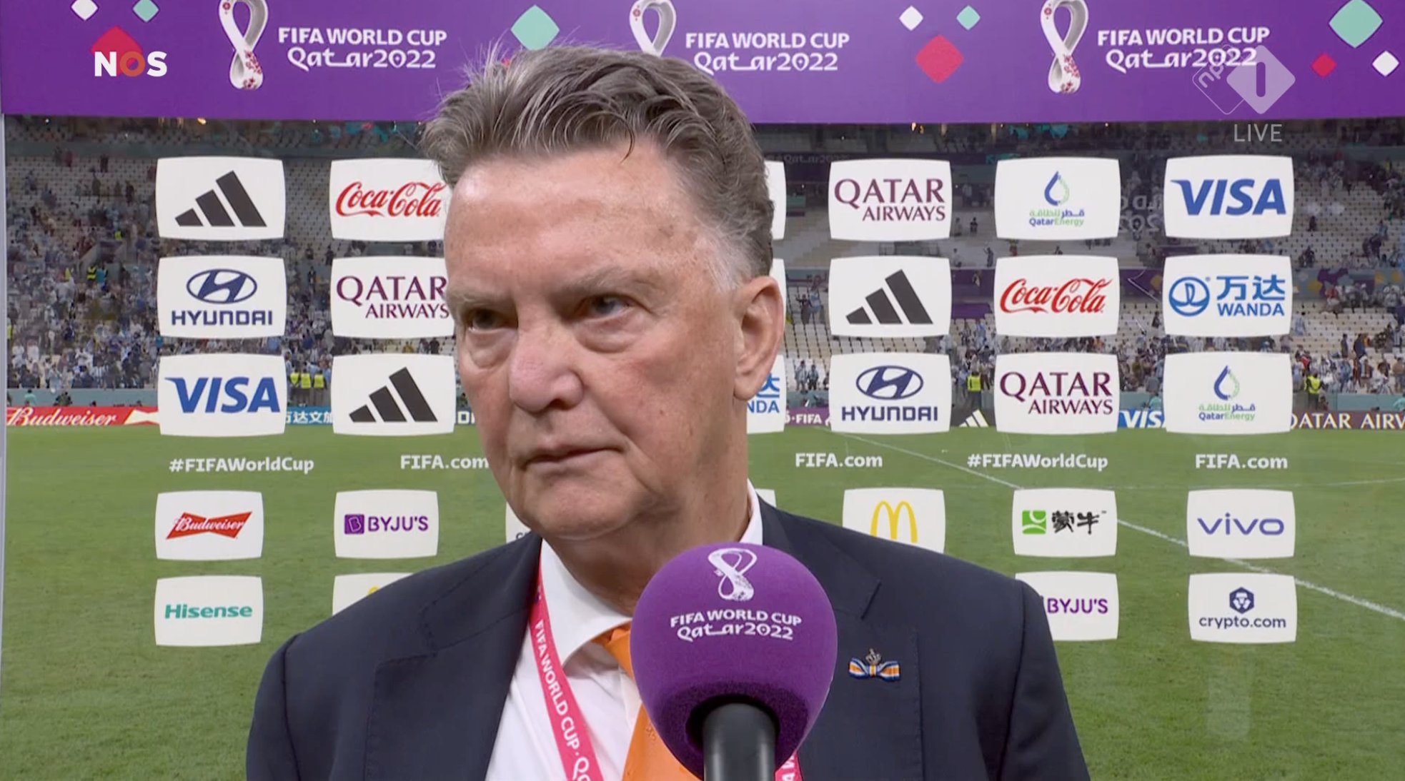 Louis van Gaal na gorąco po meczu z Argentyną. Rzuty karne i krytyka sędziego. Nawet Messi się zgodził