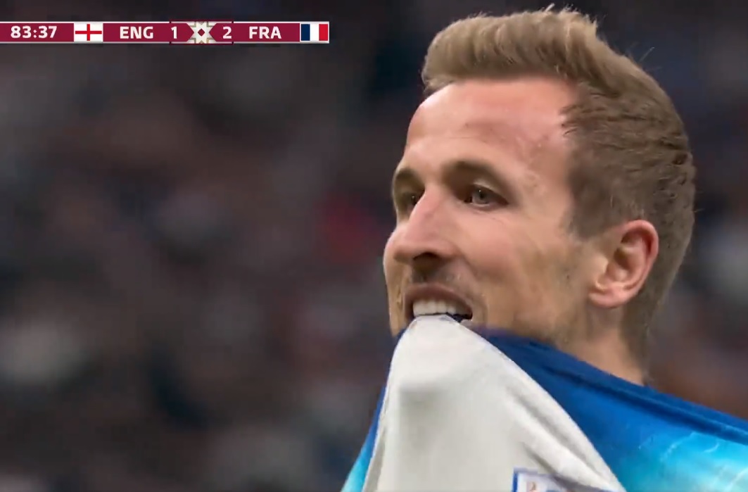 "Anglia, karne... Tego nie zmienisz". Dramat Harry'ego Kane'a w ćwierćfinale z Francją [WIDEO]