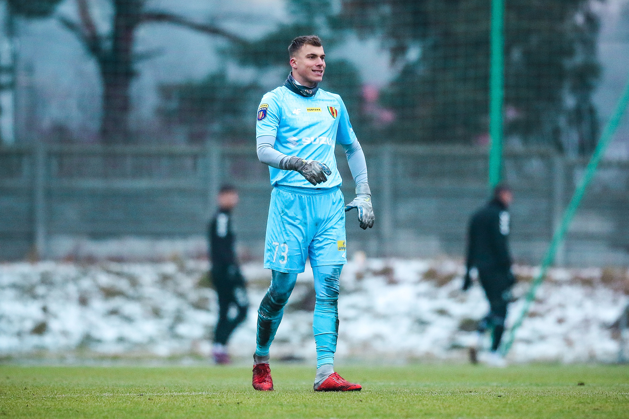 "Rozwinąłem się sportowo. Byłem gotowy, aby bronić". Bramkarz Korony Kielce liczy na udaną wiosnę