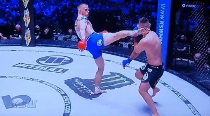 Spektakularny nokaut na gali XTB KSW 77! "Wyciąć i oprawić w ramkę" [WIDEO]