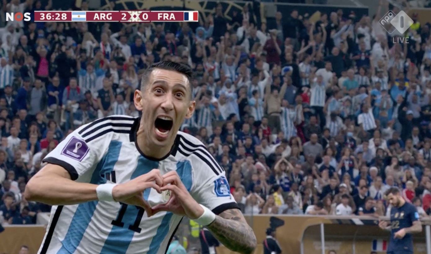 "Najpiękniejsza kontra mundialu. Cudowna akcja". Angel Di Maria zadał kolejny cios w finale mundialu [WIDEO]