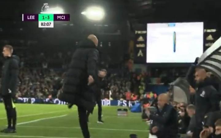 Szokujące zachowanie Pepa Guardioli. Kopnął butelkę, musiał szybko przepraszać [WIDEO]