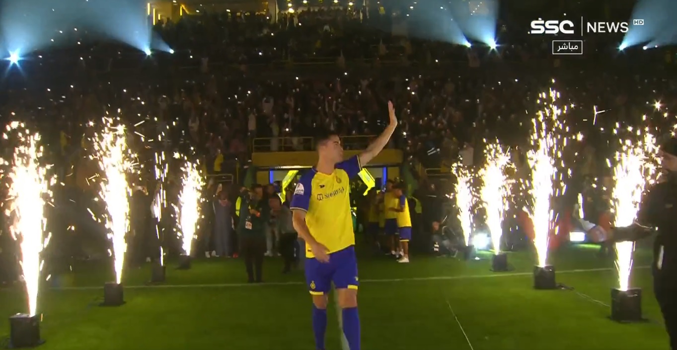 Cristiano Ronaldo przywitał się z  Al-Nassr. Kibice zrobili wielki hałas dla Portugalczyka [WIDEO]