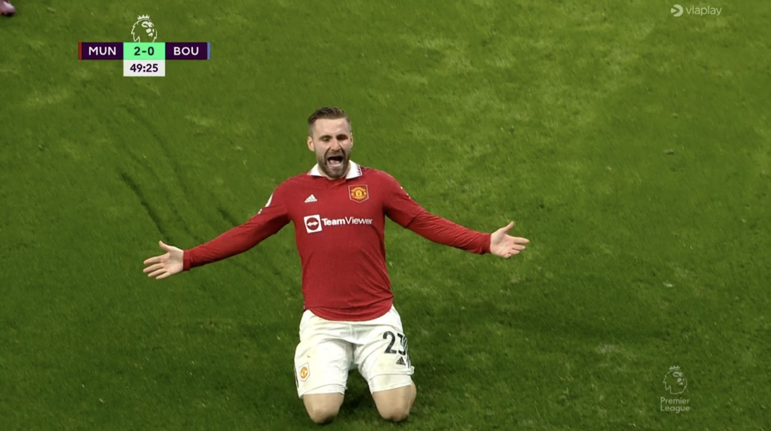 Manchester United się nie zatrzymuje! Luke Shaw szalał na boisku [WIDEO]
