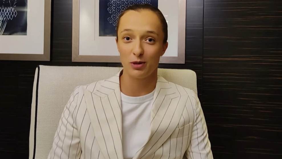 "Wiem, że gówniara z paletką dostarczyła emocji". Iga Świątek zaskoczyła na Gali Mistrzów Sportu [WIDEO]