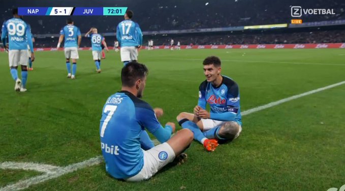 Napoli zdemolowało Juventus! Popis duetu Kwaracchelia - Osimhen, Szczęsny nie miał nic do powiedzenia [WIDEO]