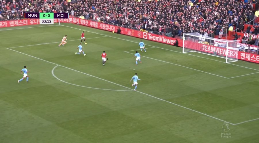 Niecodzienne pudło Marcusa Rashforda w derbach Manchesteru! Już minął Edersona, ale nie strzelił gola [WIDEO]