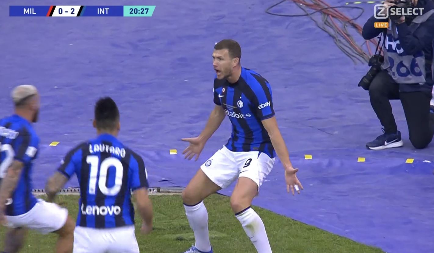 Inter Mediolan z Superpucharem Włoch! "Nerazzurri" nie dali Milanowi żadnych szans [WIDEO]