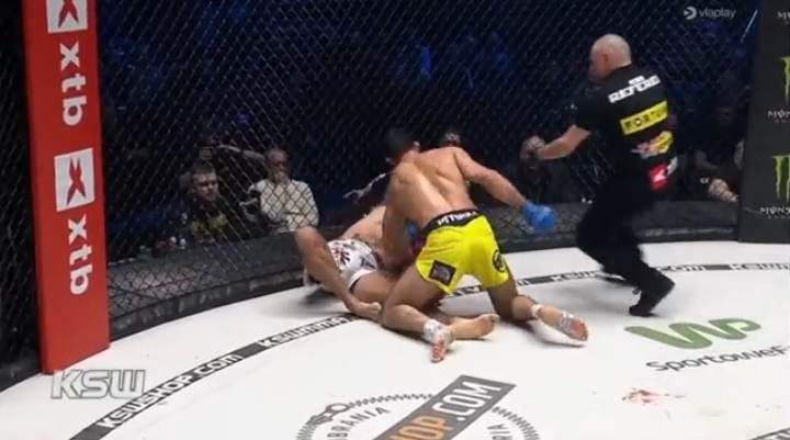 Borys Mańkowski brutalnie znokautowany! Demolka na gali KSW [WIDEO]