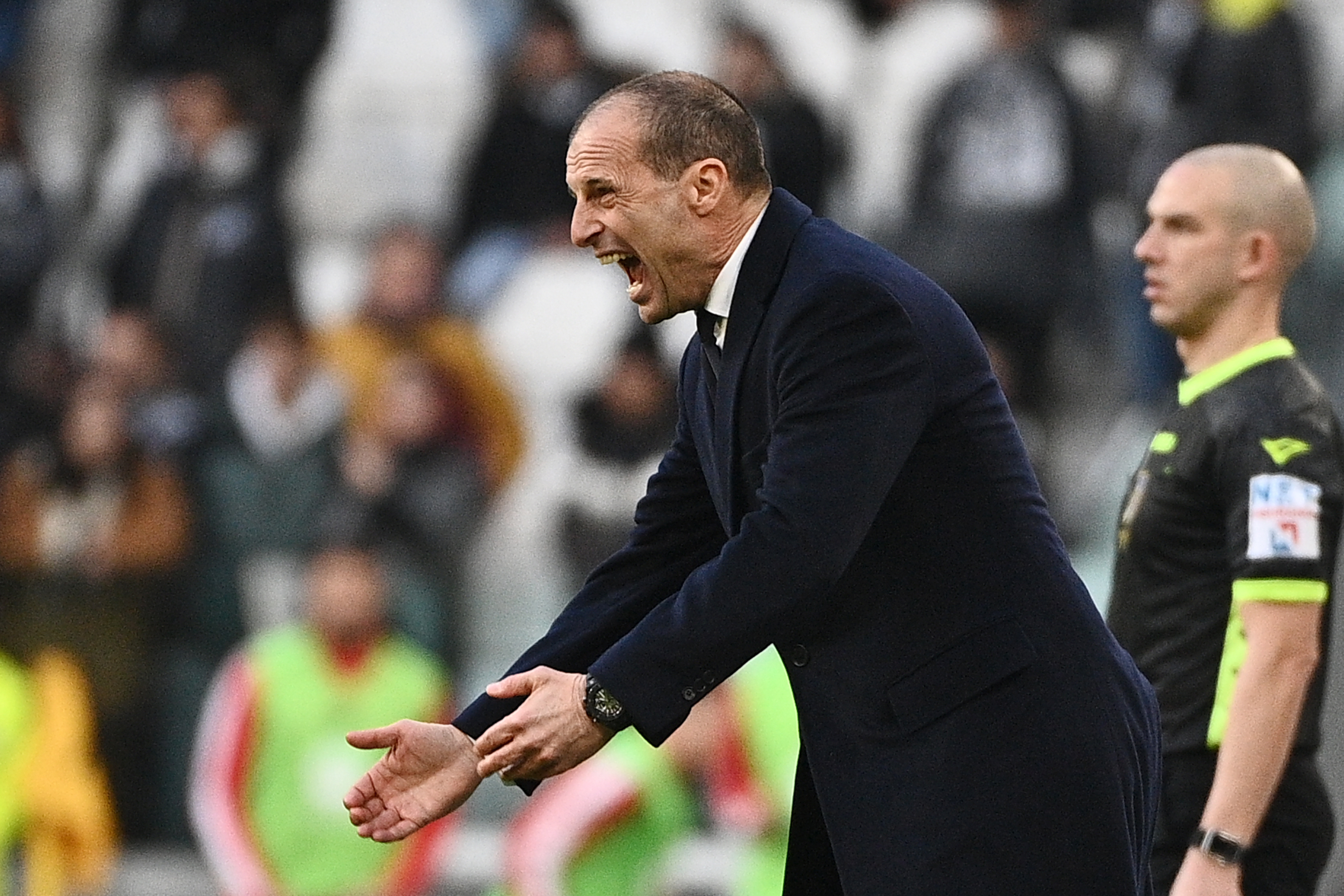 "Jesteście gów***ni, skończycie na szóstym miejscu w Serie A". Wybuch Allegriego po półfinale Coppa Italia
