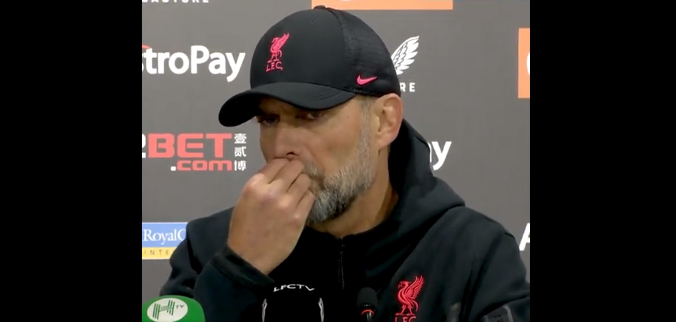 "Wolałbym z tobą nie rozmawiać". Klopp nie wytrzymał na konferencji prasowej. Niemiec zbojkotował dziennikarza