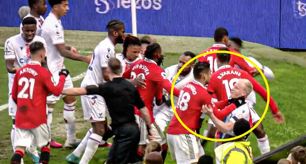 Casemiro chwycił rywala za gardło. Ten Hag go broni. "Nikogo nie chciał skrzywdzić"