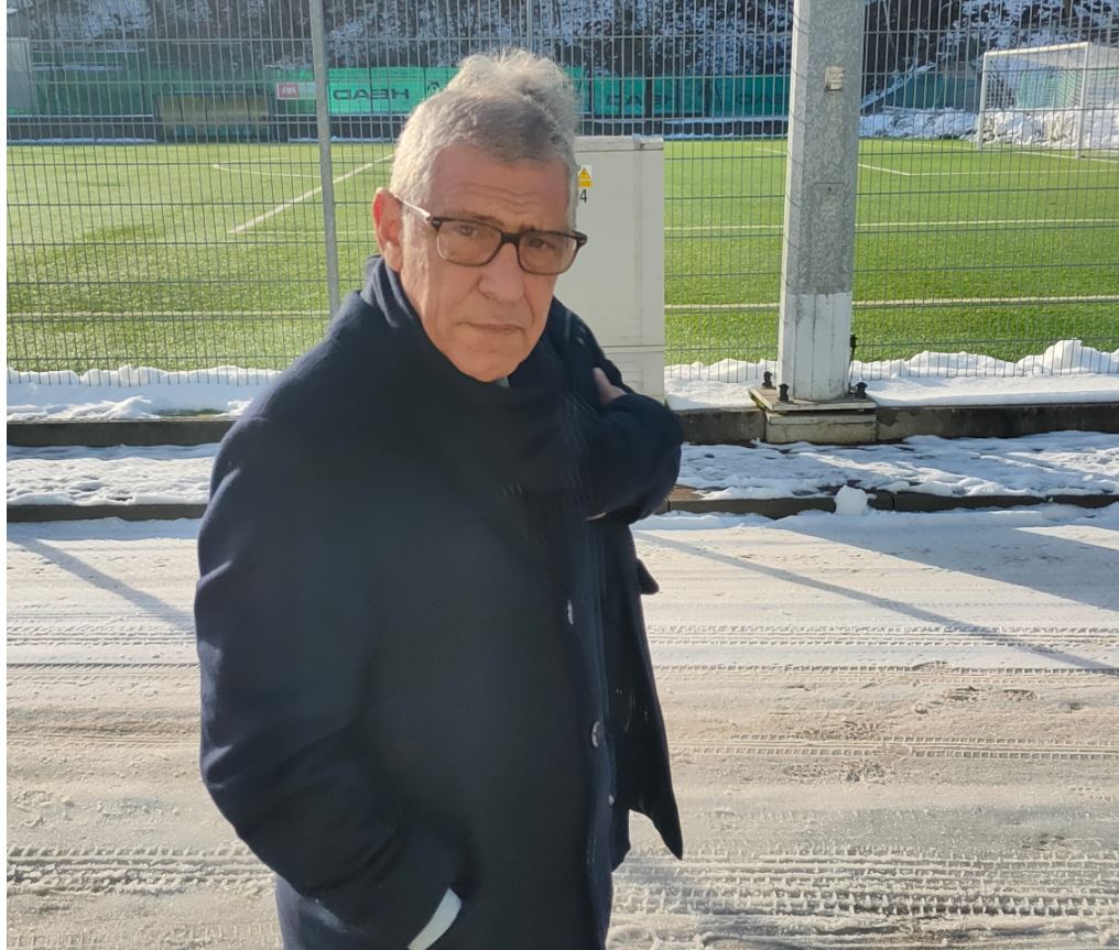 Fernando Santos z wizytą w Trójmieście. Zwiedzał obiekty treningowe. "Mamy dwie opcje" [NASZ NEWS]