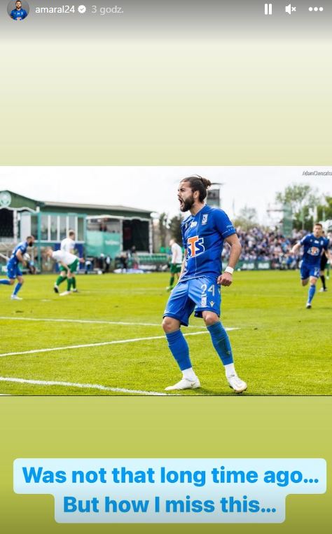 Lech Poznań sprzedał Joao Amarala! Portugalczyk podpisał kontrakt z nowym klubem