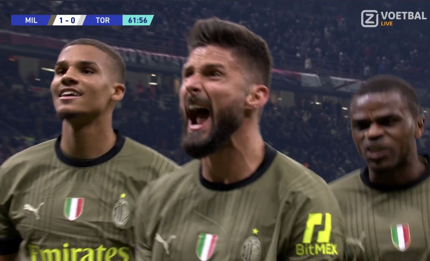 AC Milan przerwał koszmarną serię. Olivier Giroud dał "Rossonerim" cenne zwycięstwo [WIDEO]