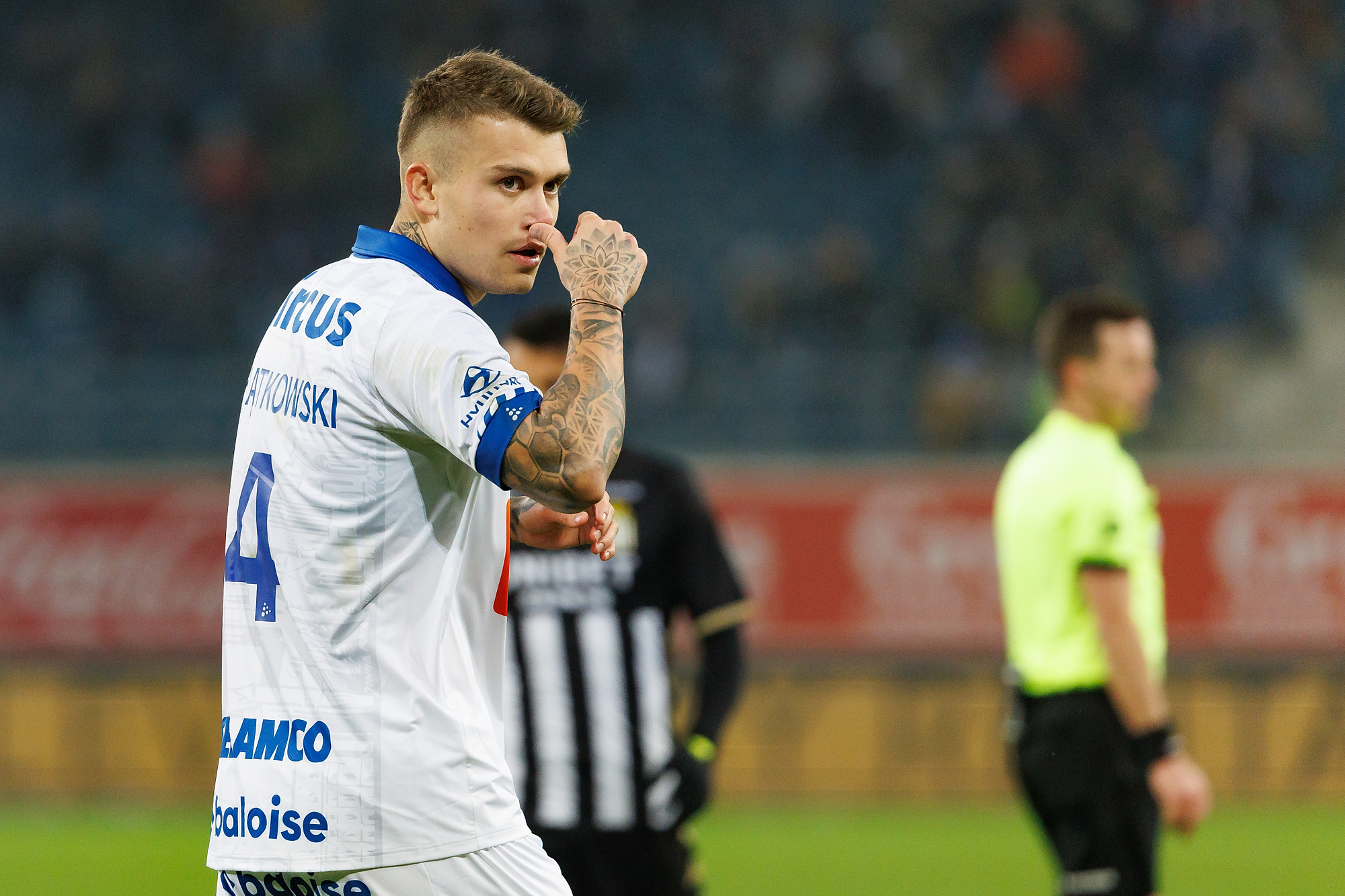 Kontuzja Kamila Piątkowskiego. Młody obrońca musiał wcześnie zejść z boiska