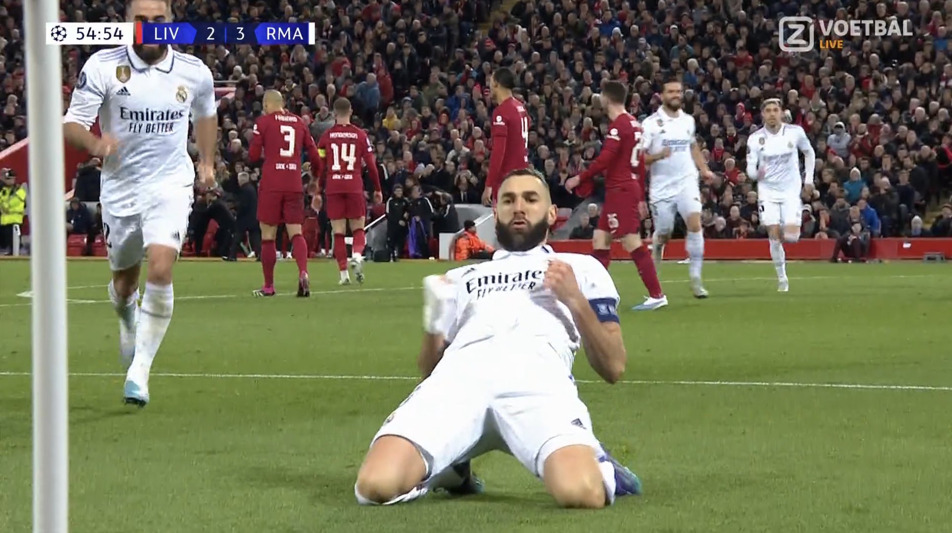 Real Madryt jest niemożliwy! Spektakularna remontada "Królewskich" z Liverpoolem! Szok na Anfield [WIDEO]