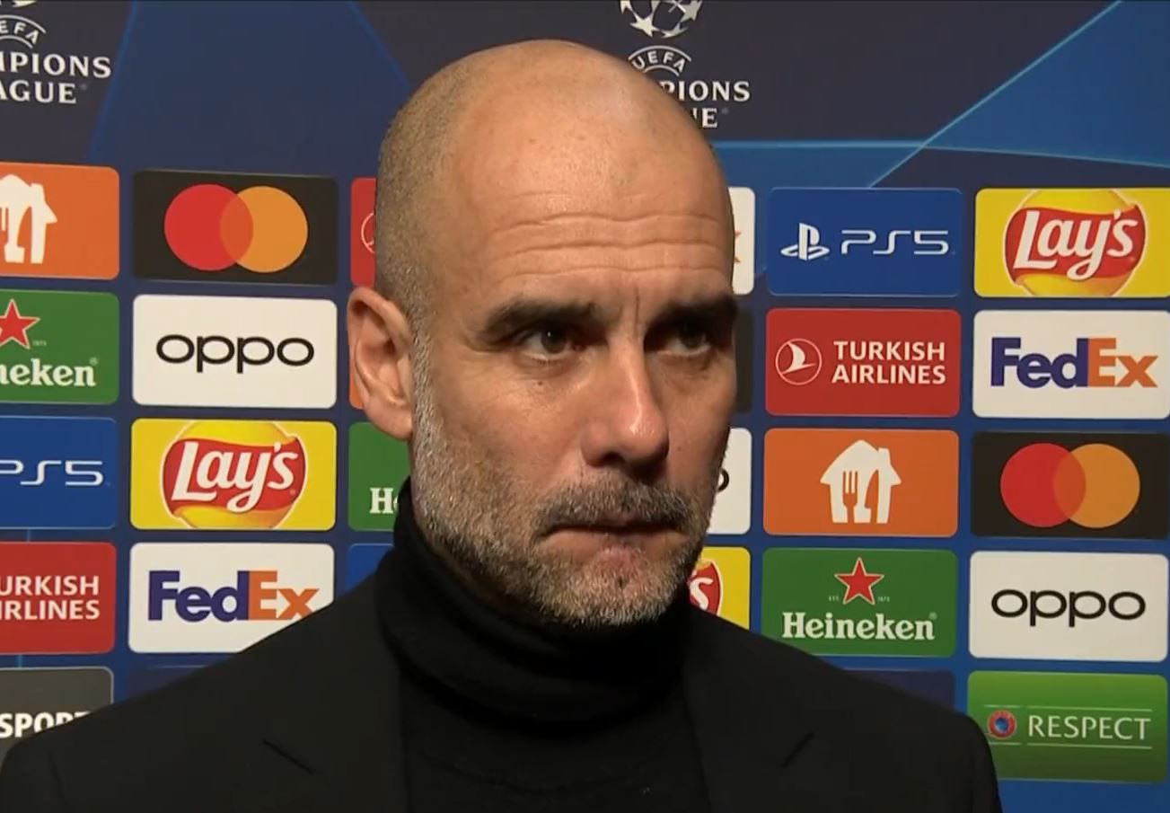 "Może w rewanżu zagram dziewięcioma napastnikami?". Guardiola kpi z zarzutów o brak zmian [WIDEO]