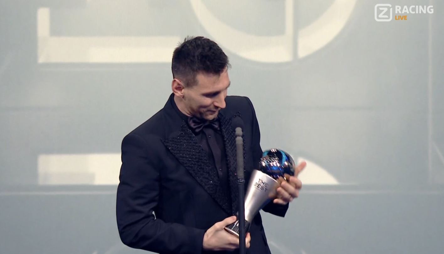 Leo Messi najlepszym piłkarzem świata! Argentyńczyk wrócił na tron i dostał nagrodę FIFA The Best