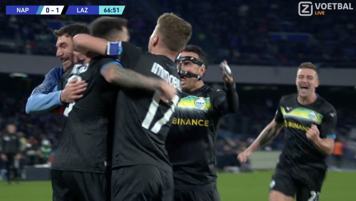 Fantastyczna bomba Vecino i niespodziewana porażka Napoli! Lazio przerwało imponującą serię lidera [WIDEO]