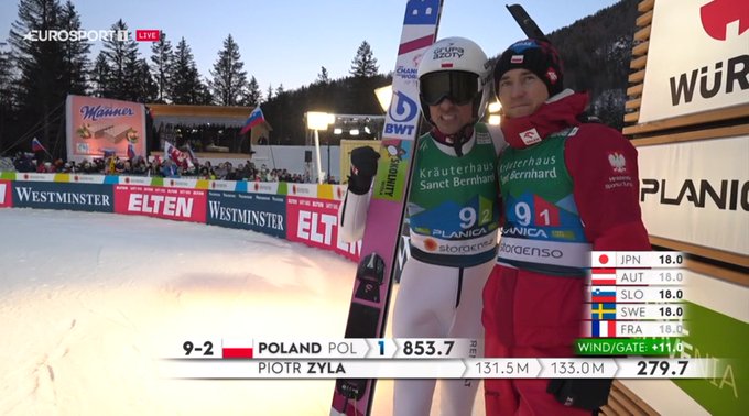 Polska bez medalu w konkursie drużynowym na MŚ w Planicy! Odważna decyzja trenera nie przyniosła efektu