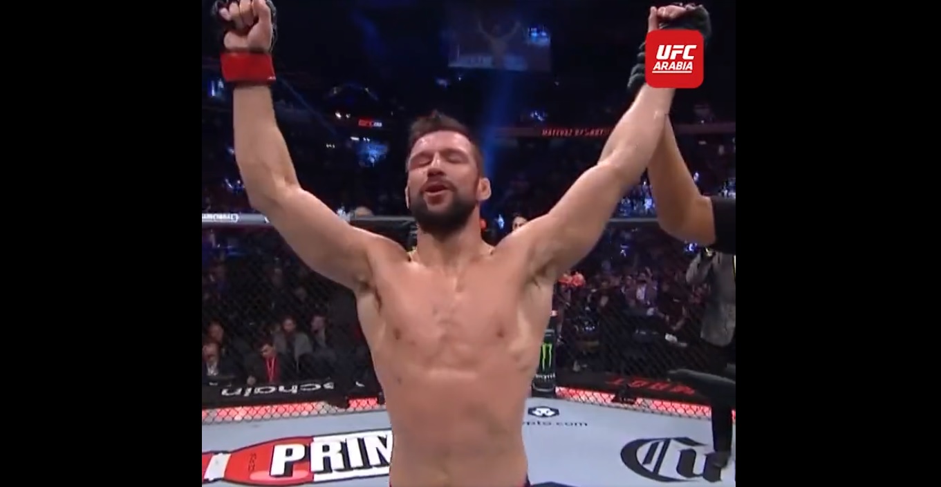 Mateusz Gamrot z kolejnym zwycięstwem w UFC! Sędziowie nie byli jednomyślni [WIDEO]