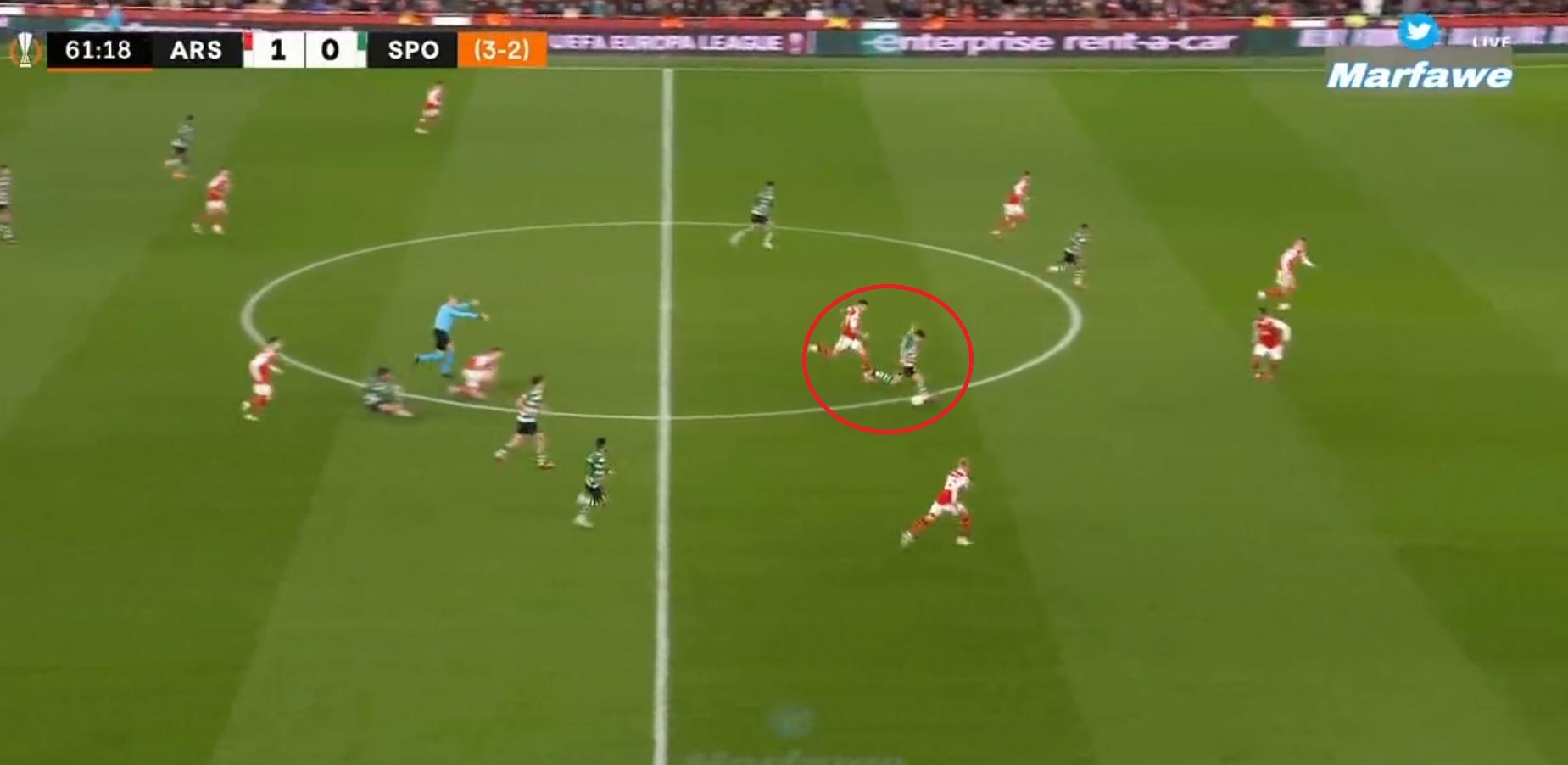 Gol z połowy boiska zabrał awans Arsenalowi! "Kanonierzy" odpadli z Ligi Europy po rzutach karnych [WIDEO]