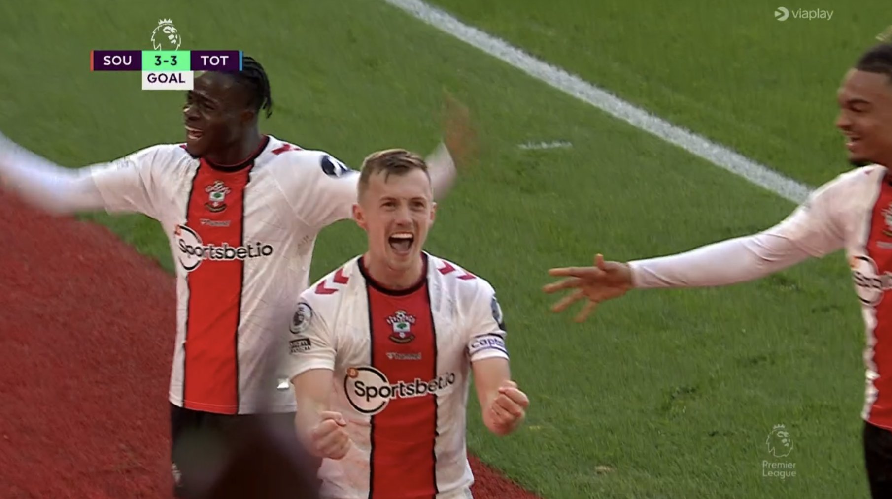 Tottenham roztrwonił dwubramkową przewagę! Szalona końcówka klubu Jana Bednarka i cenny remis [WIDEO]