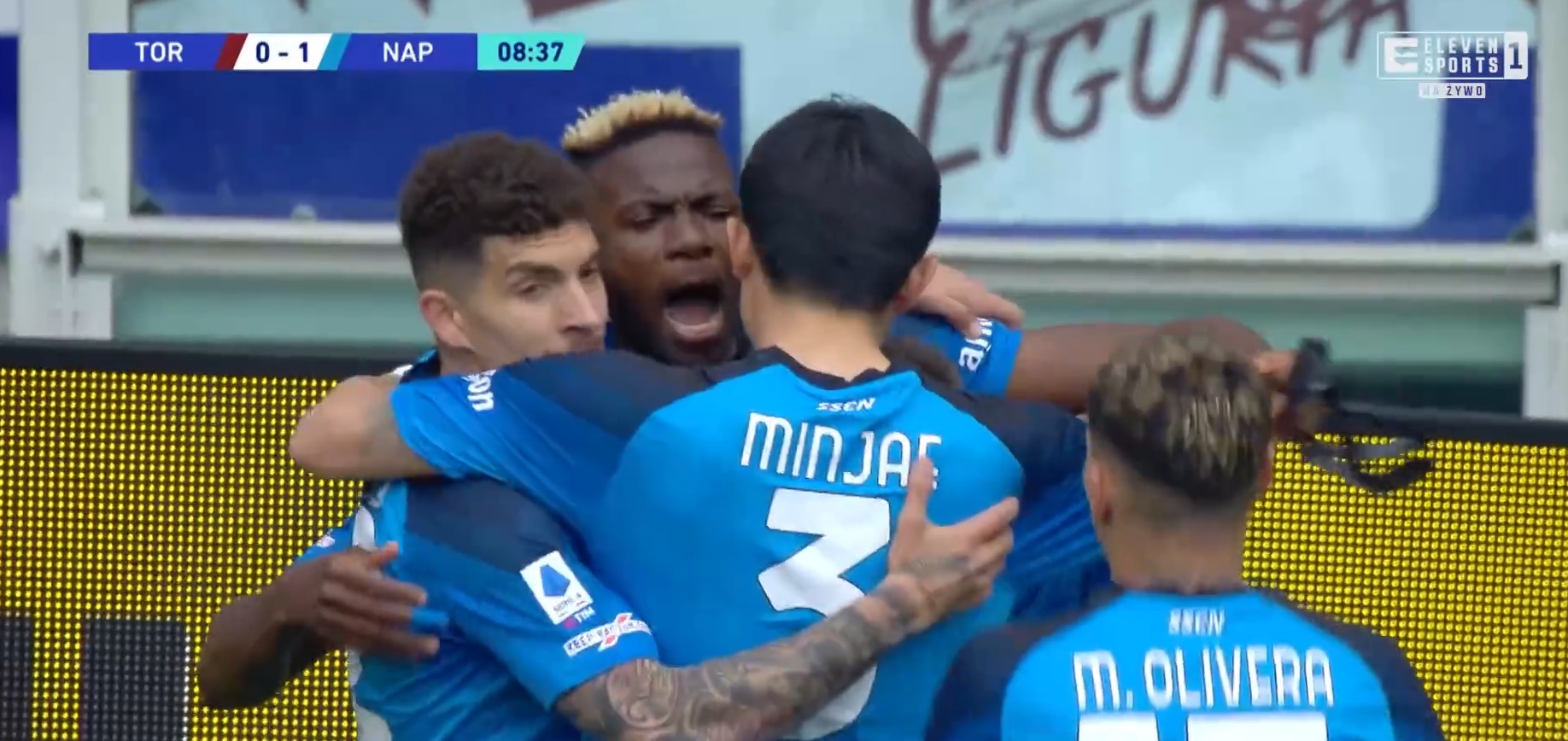 Osimhen i jego Napoli wciąż nie do zatrzymania. Linetty sprokurował karnego, Zieliński zaliczył asystę [WIDEO]