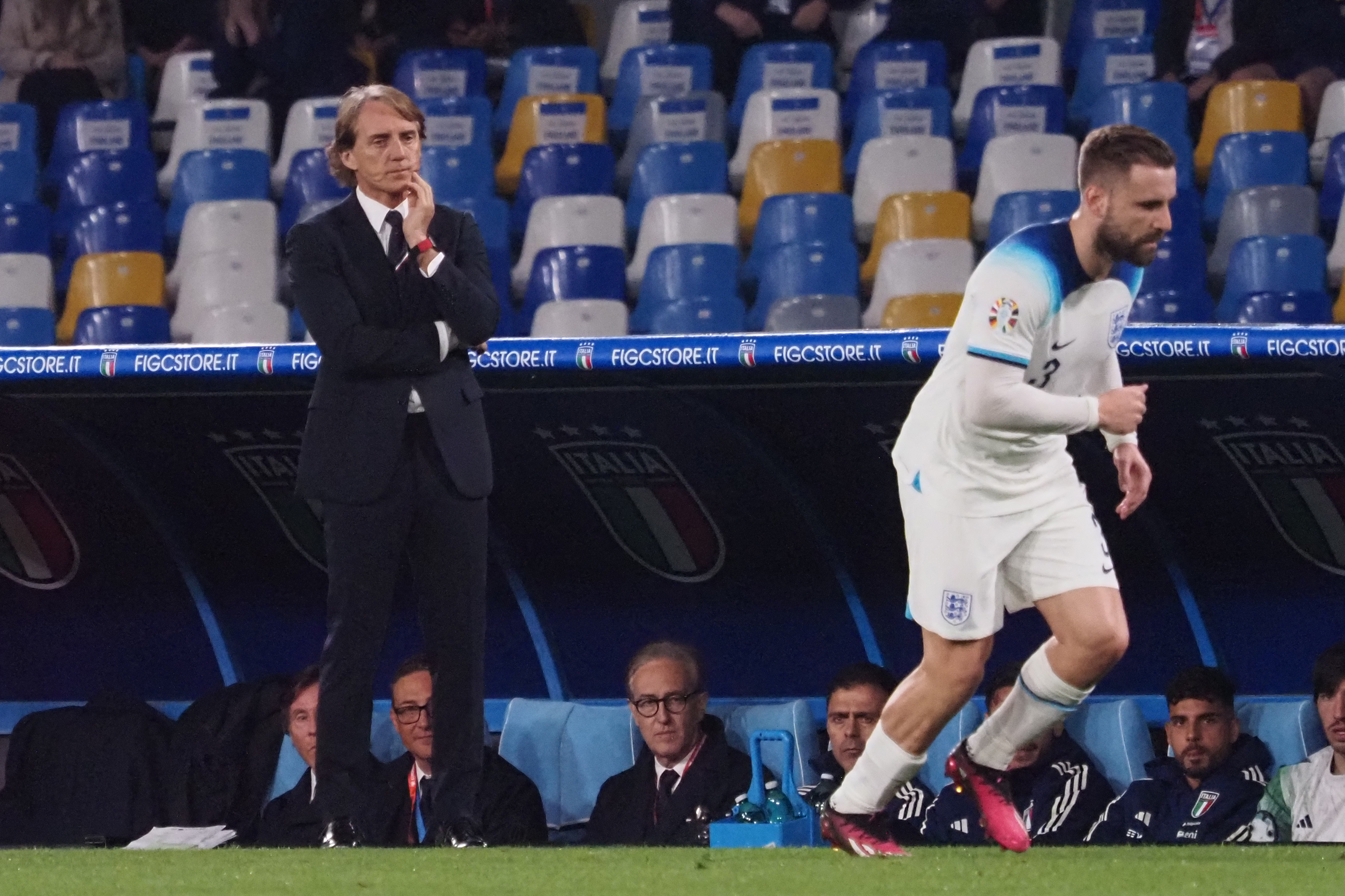 "Wiedzieliśmy, że będzie trudno". Roberto Mancini skomentował porażkę z reprezentacją Anglii