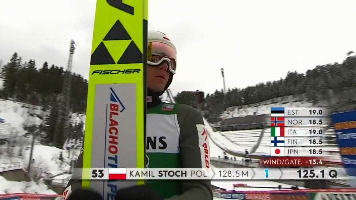 Świetny skok Kamila Stocha w Lahti! Polak w czołówce kwalifikacji