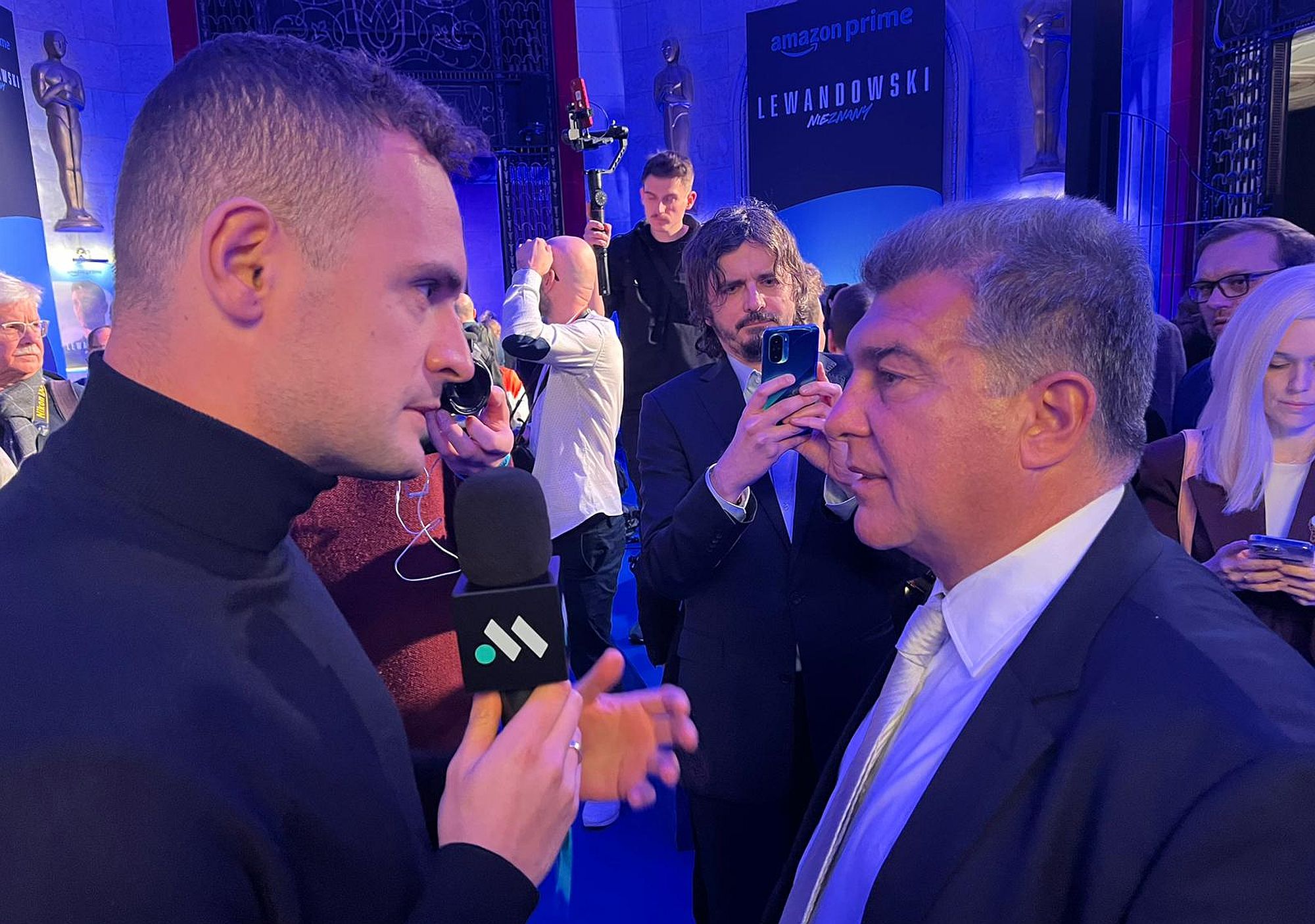 Joan Laporta i Mateu Alemany dla Meczyków! Ocenili transfer Lewandowskiego. "Dla nas to był symbol"